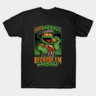 I'm Garbage - Funny Fastfood Puppet T-Shirt